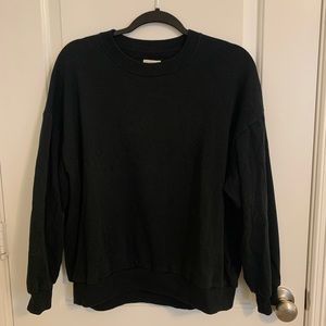 American Eagle Plain Black Sweatshirt